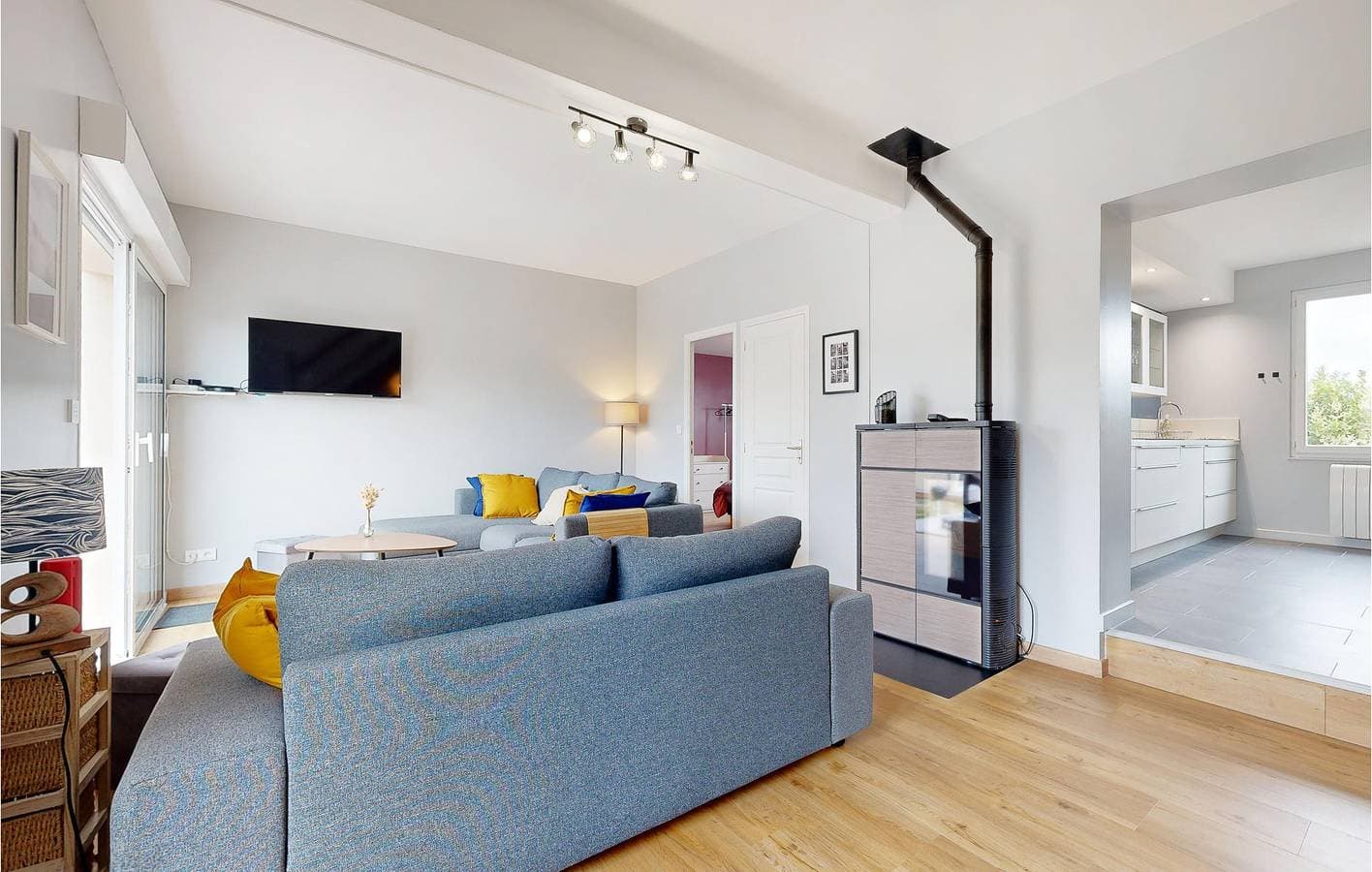 Foto 4 von 28: Gemütliches Apartment am Strand mit Garten und Parkplatz