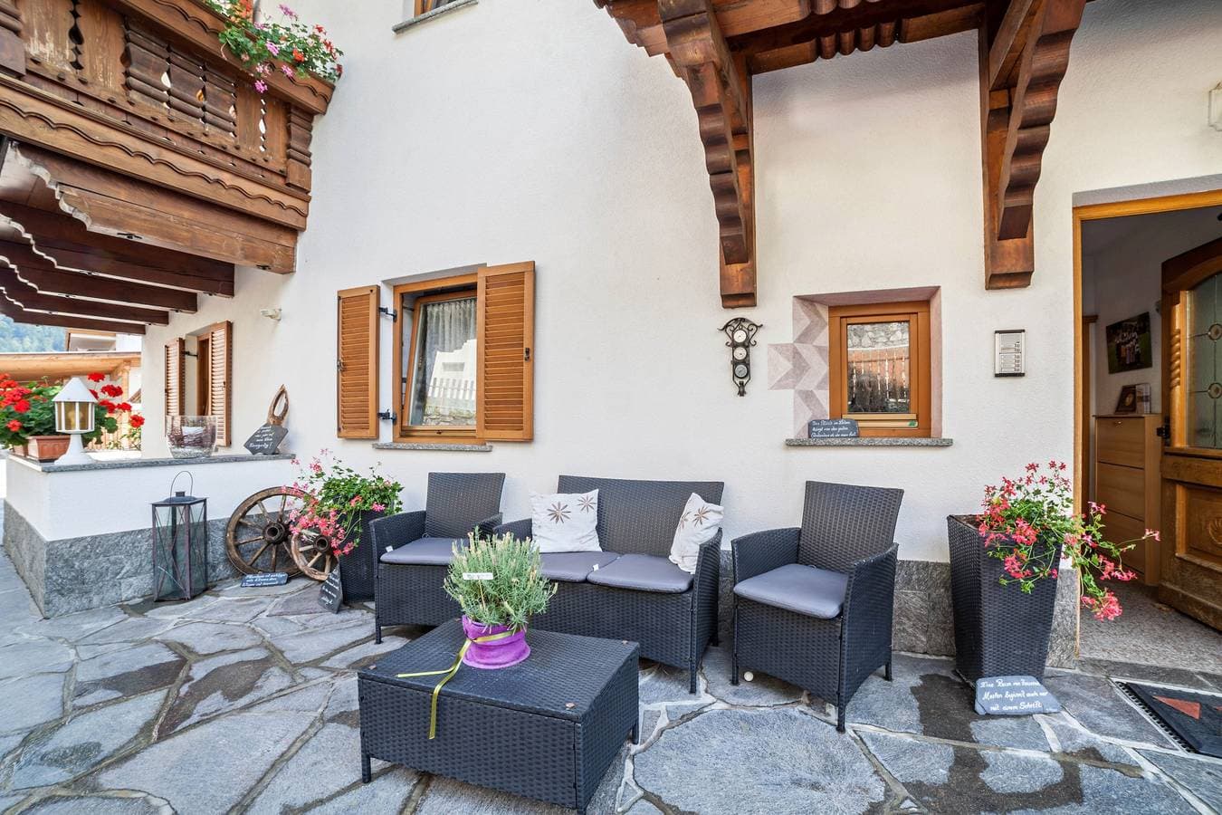 Foto 10 von 21: Ferienwohnung 'Sonnenparadies 2' mit Bergblick, WLAN & Garten