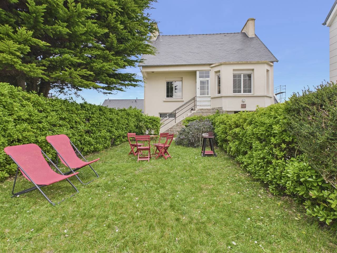 450m vom Strand Haus für 2 Erwachsene/2 Kind 1