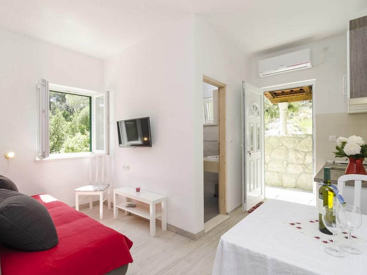Apartments Matuško Mljet  - One Bedroom Apartment with Balcony and Sea View 1