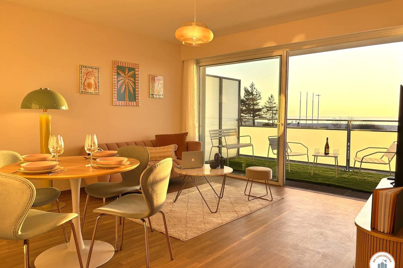 Foto 6 von 37: Ferienwohnung für 4 Personen mit Terrasse