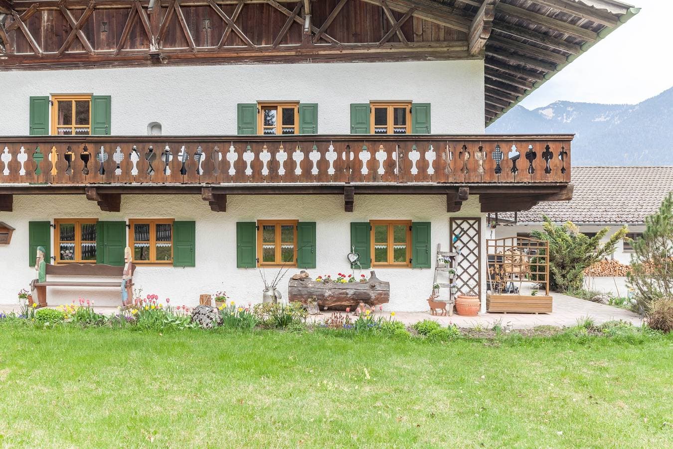 Foto 4 von 25: Ferienwohnung 'Haus Niklos - Wank' mit Bergblick, Garten und WLAN