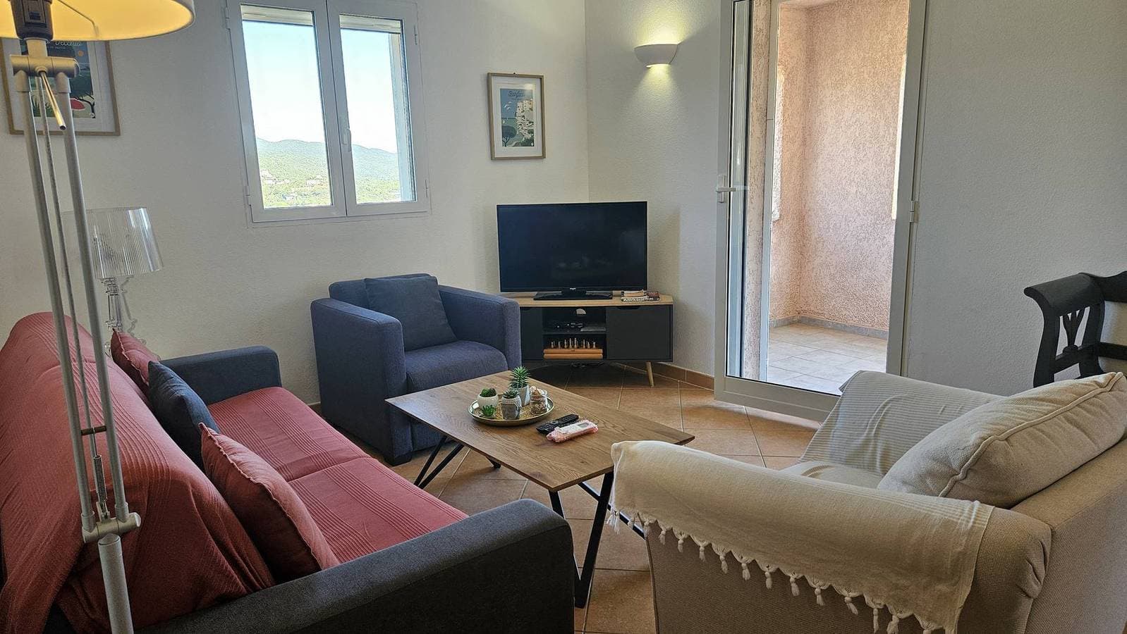 Foto 5 von 21: Appartement Sarah Vue mer- Clim- Wi-fi