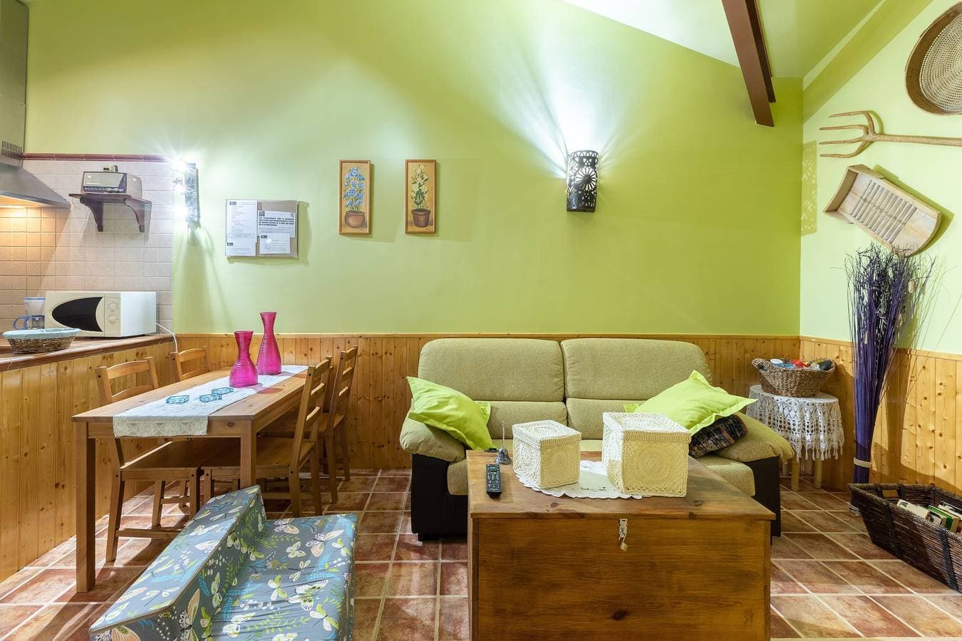 Foto 6 von 25: Casa Rural 'Siesta y Brisca' in Ávila mit Blick auf die Sierra, Terrasse und Balkon