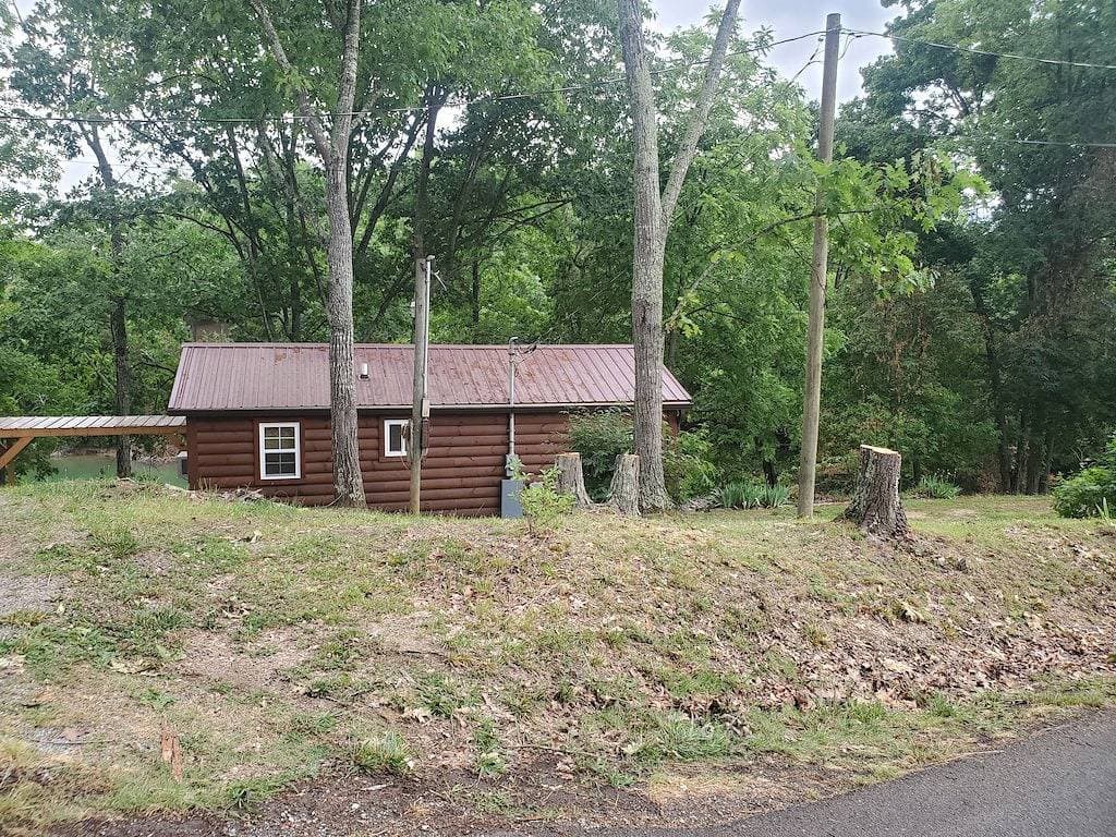 Foto 8 von 17: Schönes Tiny Home Blockhaus am See - Perfekt für einen Pärchenurlaub!