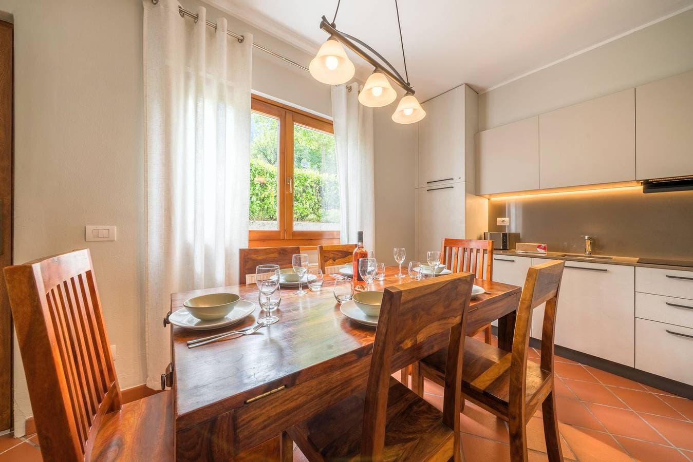 Foto 10 von 18: Ferienwohnung für 6 Personen mit Garten