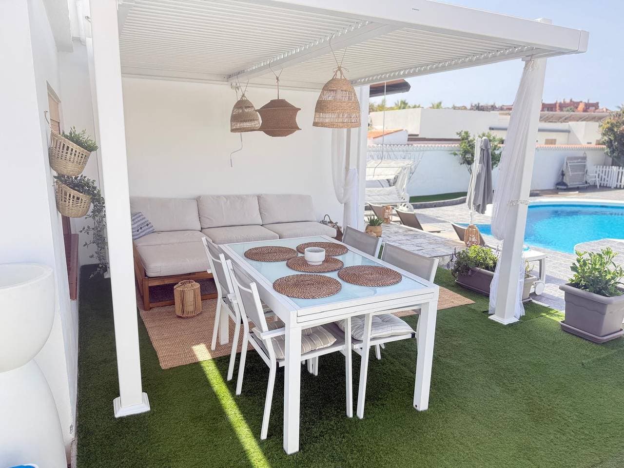 Foto 6 von 36: Bungalow Palm Mar mit Privat-Pool, Garten und gratis W-Lan