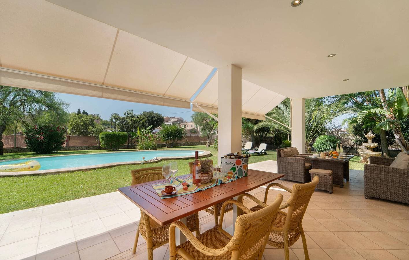 Foto 7 von 34: Gemütliche 1-Zimmer-Wohnung mit Pool und Küche in der Nähe von Platja de Sant Joan