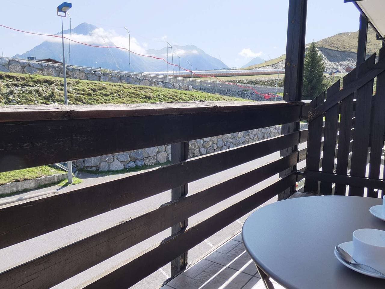 Foto 11 von 12: Gemütliches Studio für 4, Balkon, ausgestattete Küchenzeile, Pla D'Adet