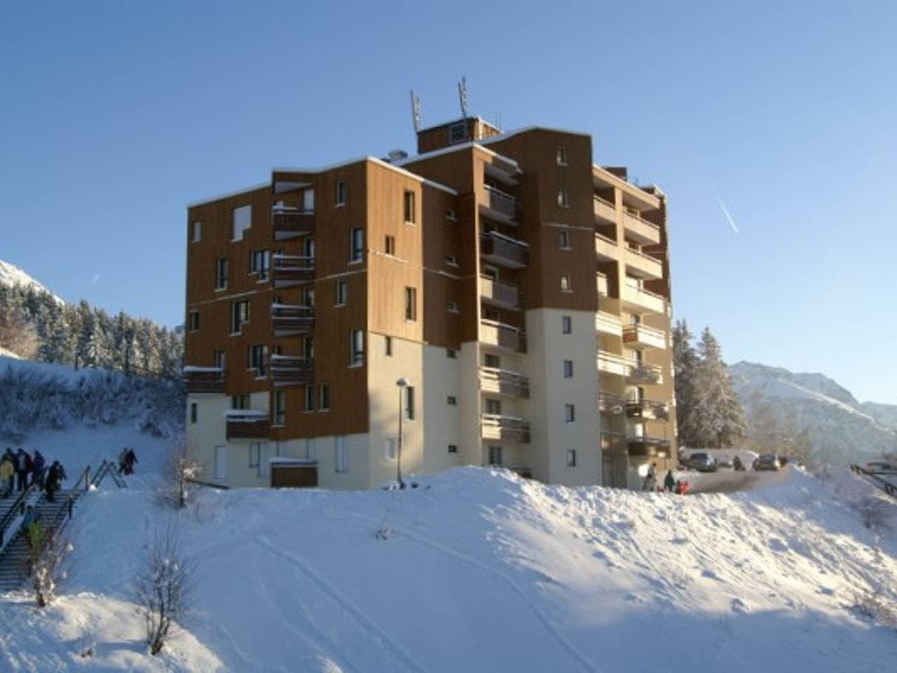Foto 10 von 11: Studio für 3 Personen, an der Piste in Les Adrets