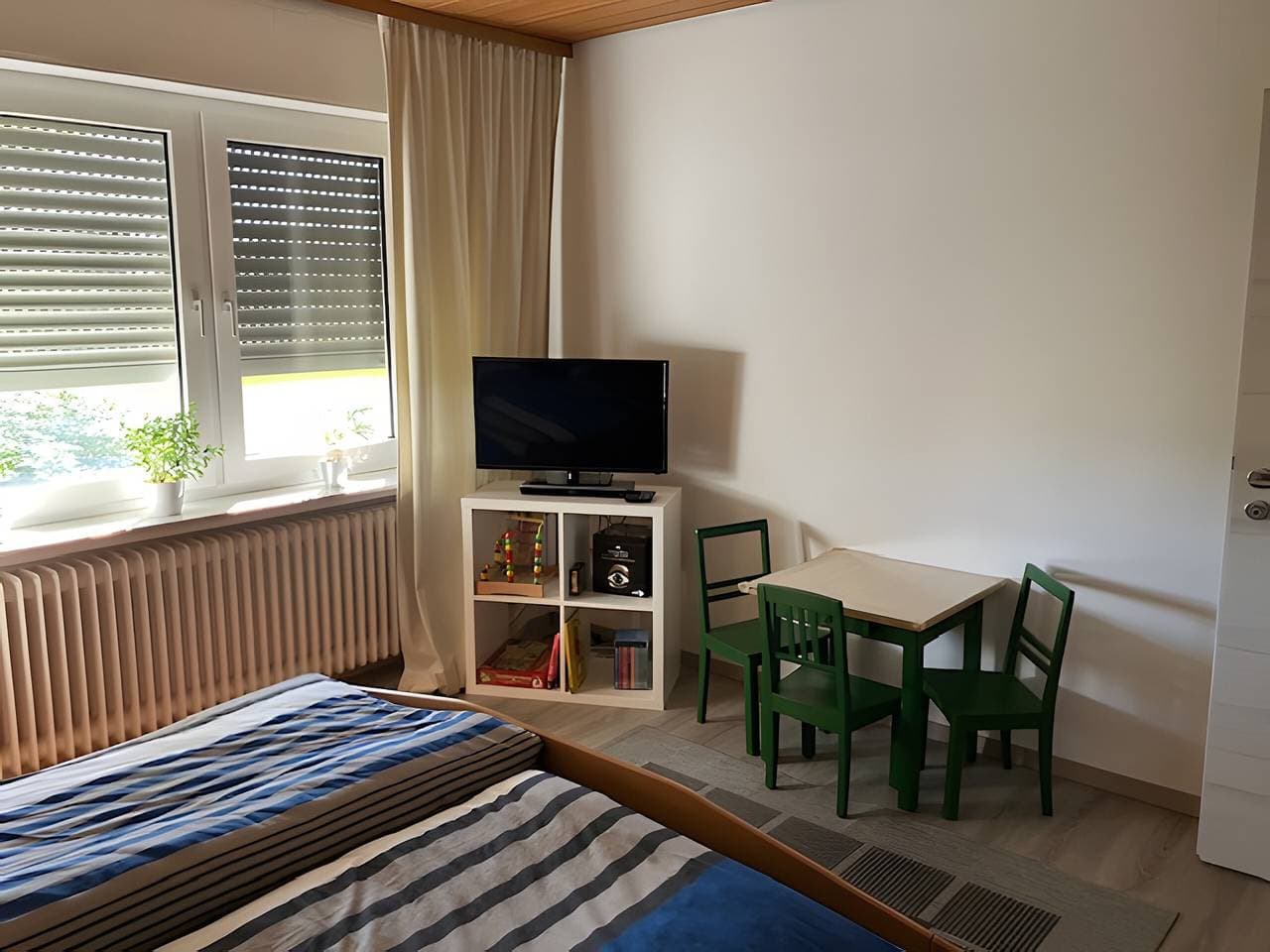Foto 11 von 11: Apartment 'Ferienwohnung Wartehof' mit Gemeinschaftsgarten und WLAN