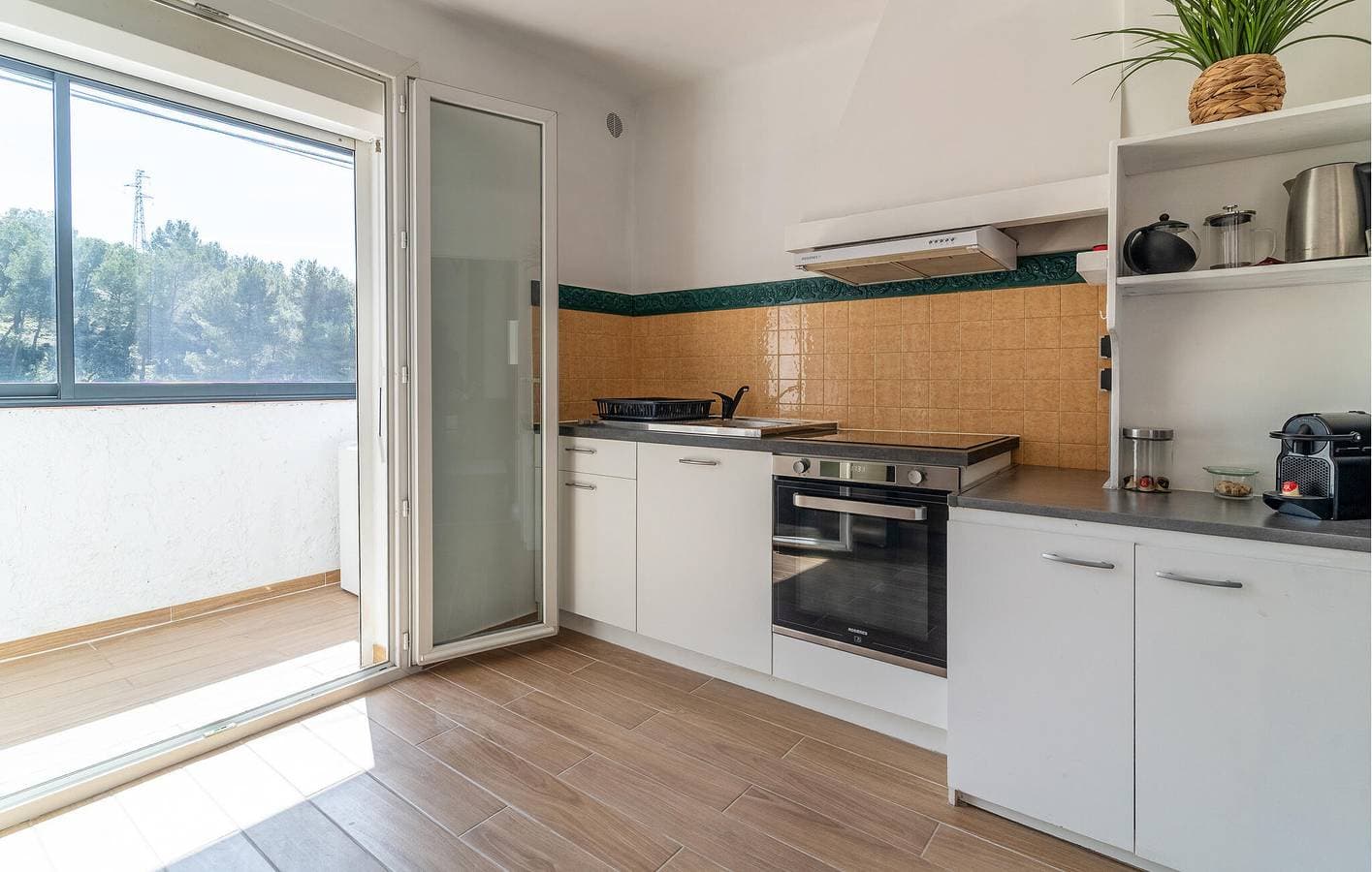 Foto 7 von 18: Apartment mit Meerblick, Wifi, TV, AC und Parkplatz