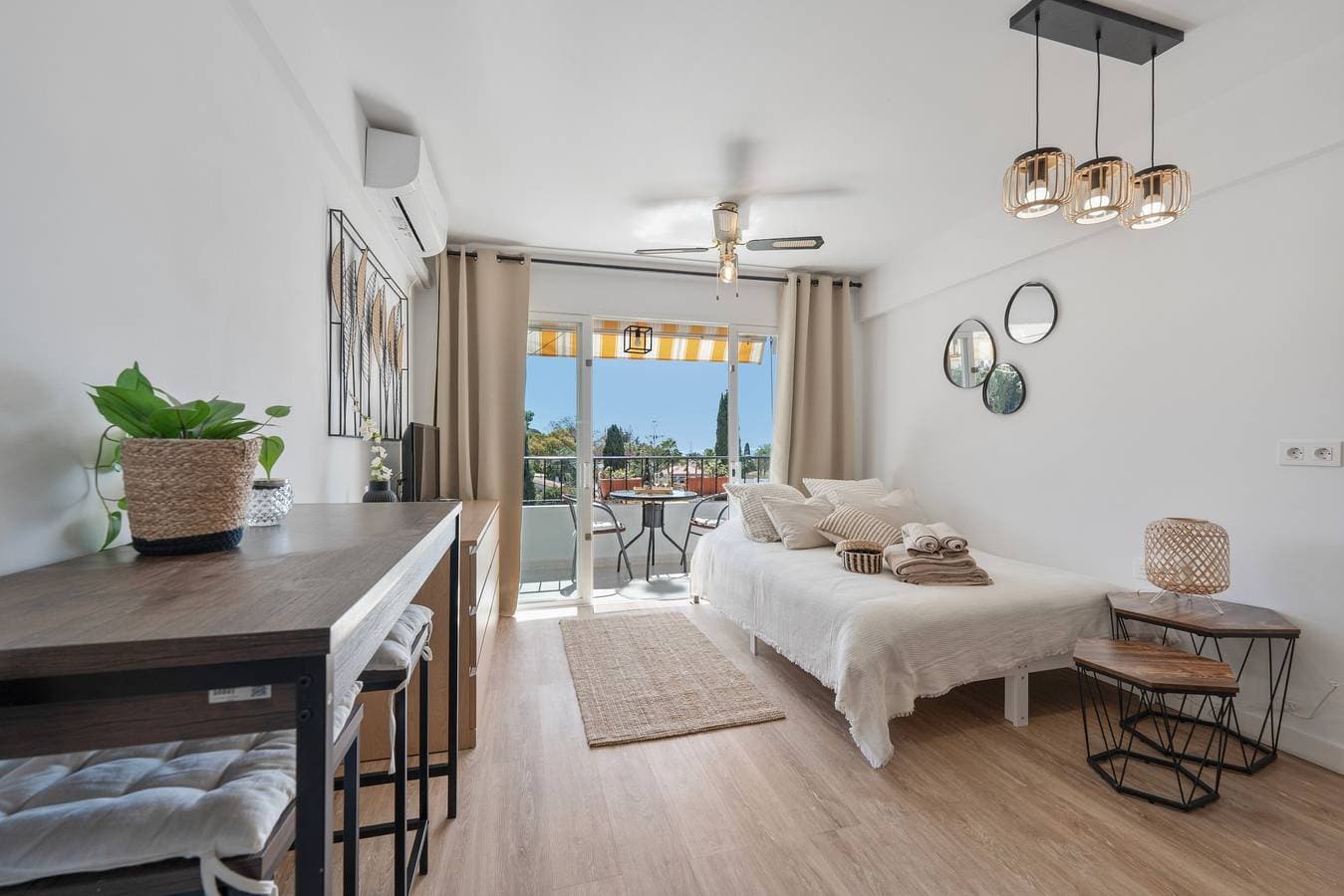 Foto 7 von 23: Apartment 'Boho Studio' mit Balkon, WLAN und Klimaanlage