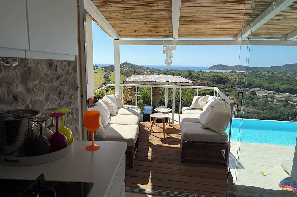 Foto 6 von 30: Villasimius vacation home with private pool spectacular sea view golf porto