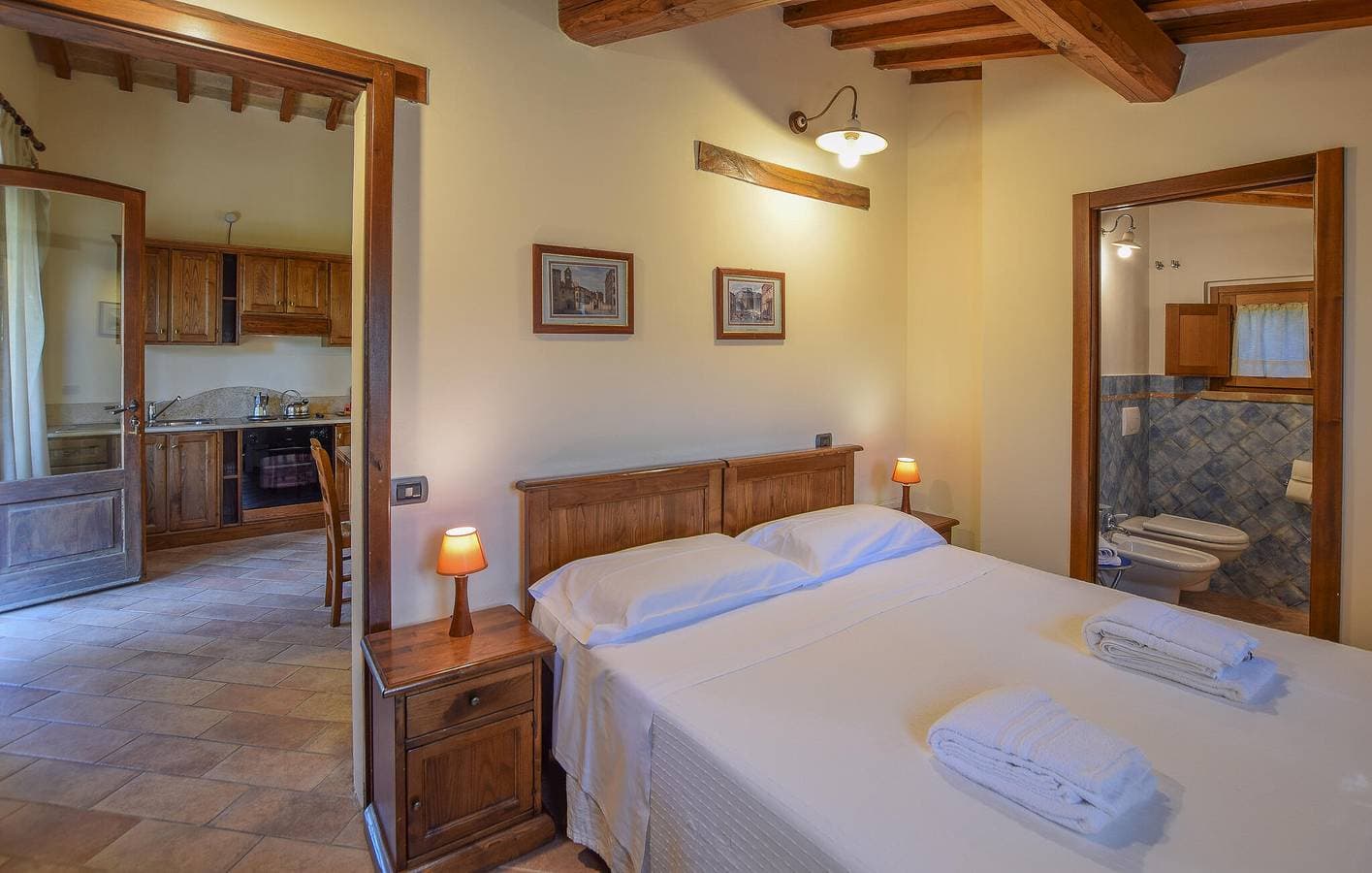 Foto 6 von 40: Apartment mit Seeblick, Pool und Parkplatz, 2 km vom Trasimenischen See entfernt