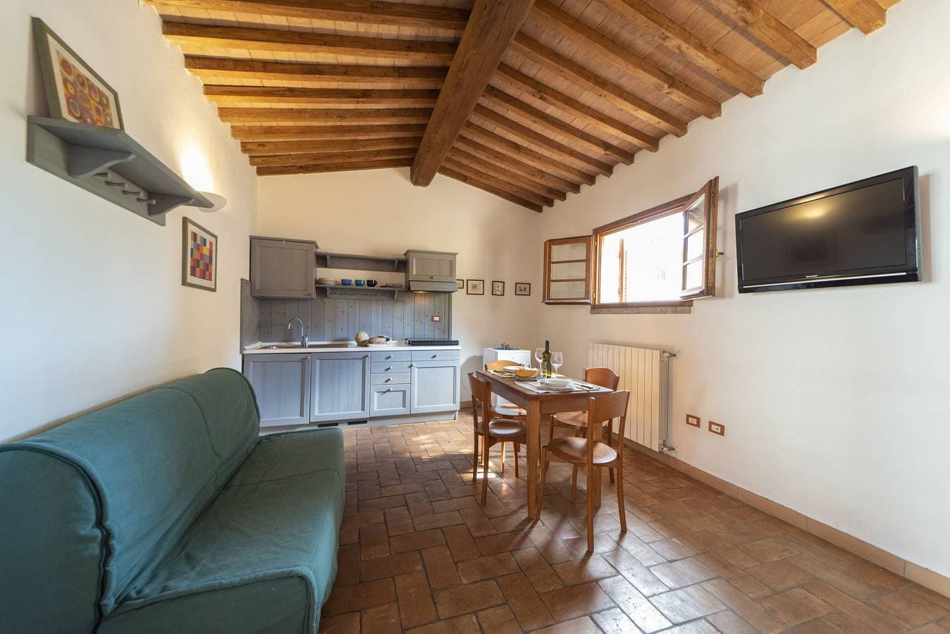 Foto 9 von 24: Ferienwohnung für 4 Personen mit Balkon