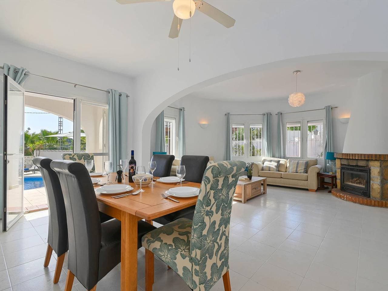 Foto 6 von 15: Modernes Ferienhaus in Benissa mit privatem Pool, nahe Strand und Freizeitaktivitäten