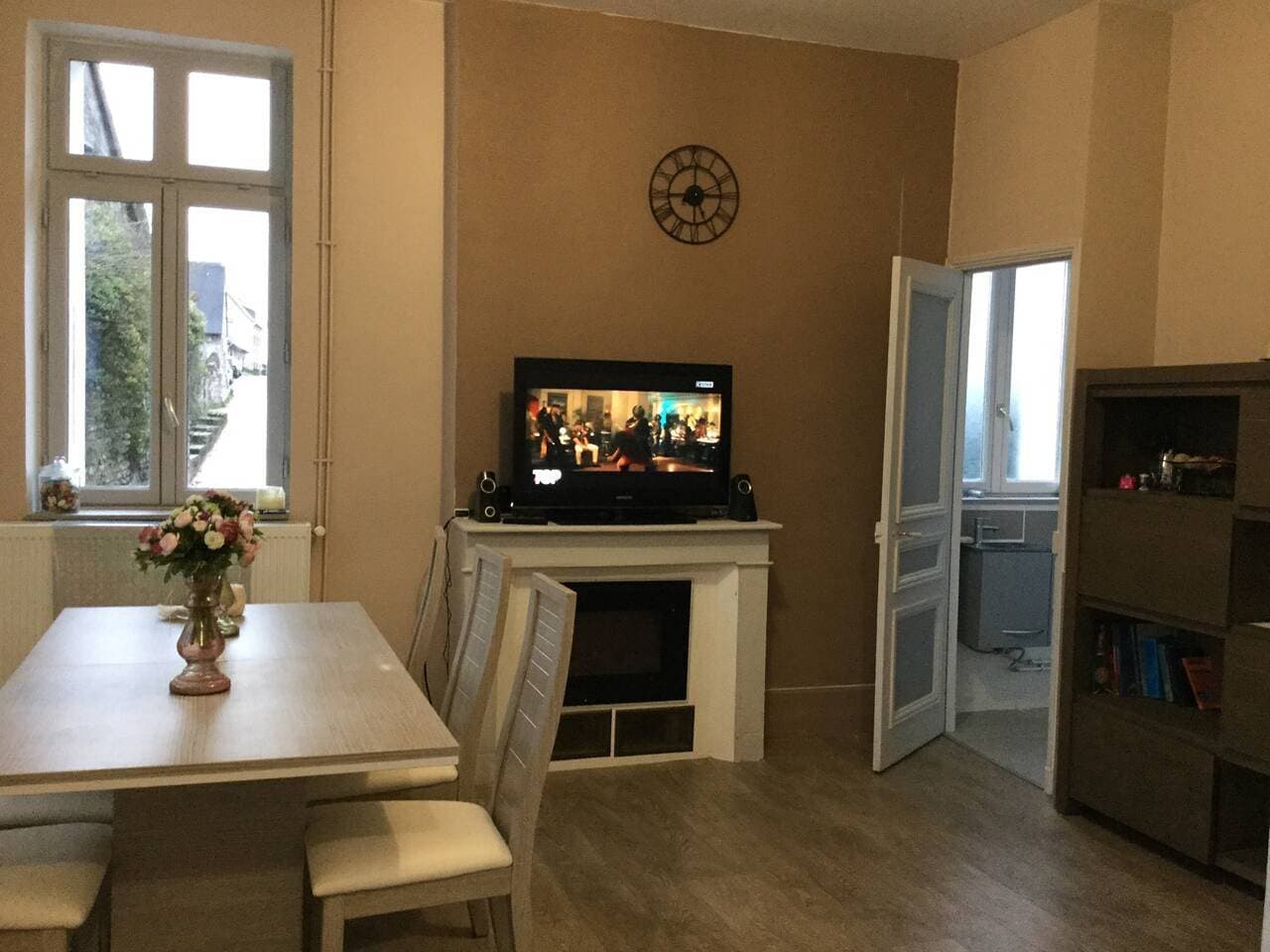 Foto 13 von 24: Gemütliches Haus in Arques-la-Bataille mit Kamin