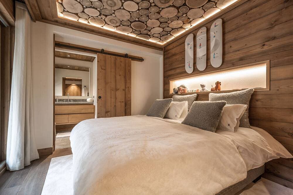 Foto 3 von 12: Luxuriöse 4-Zimmer Wohnung in Courchevel Le Praz - Parkplatz Inkl.