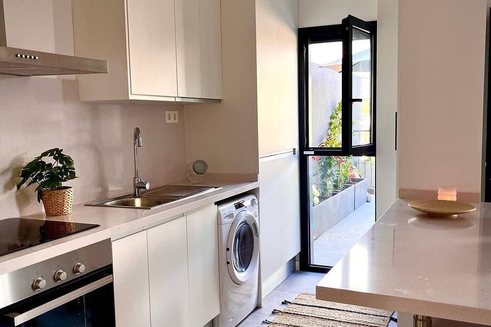 Foto 11 von 18: Spacious new apartment 4 minutes from the beach with large panoramic terrace