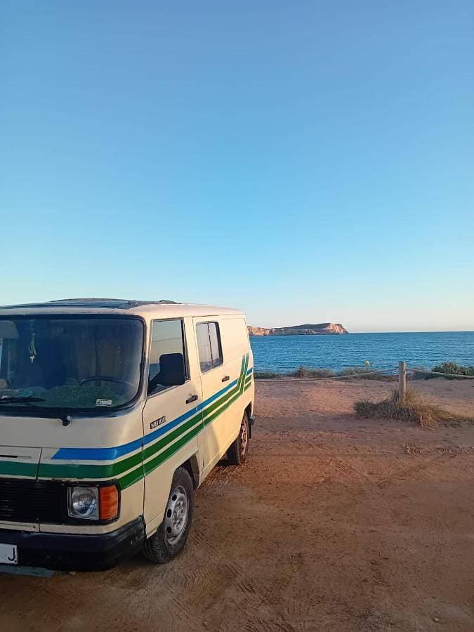 Vintage Camper Van Explore Driving Mallorca - full equip 1