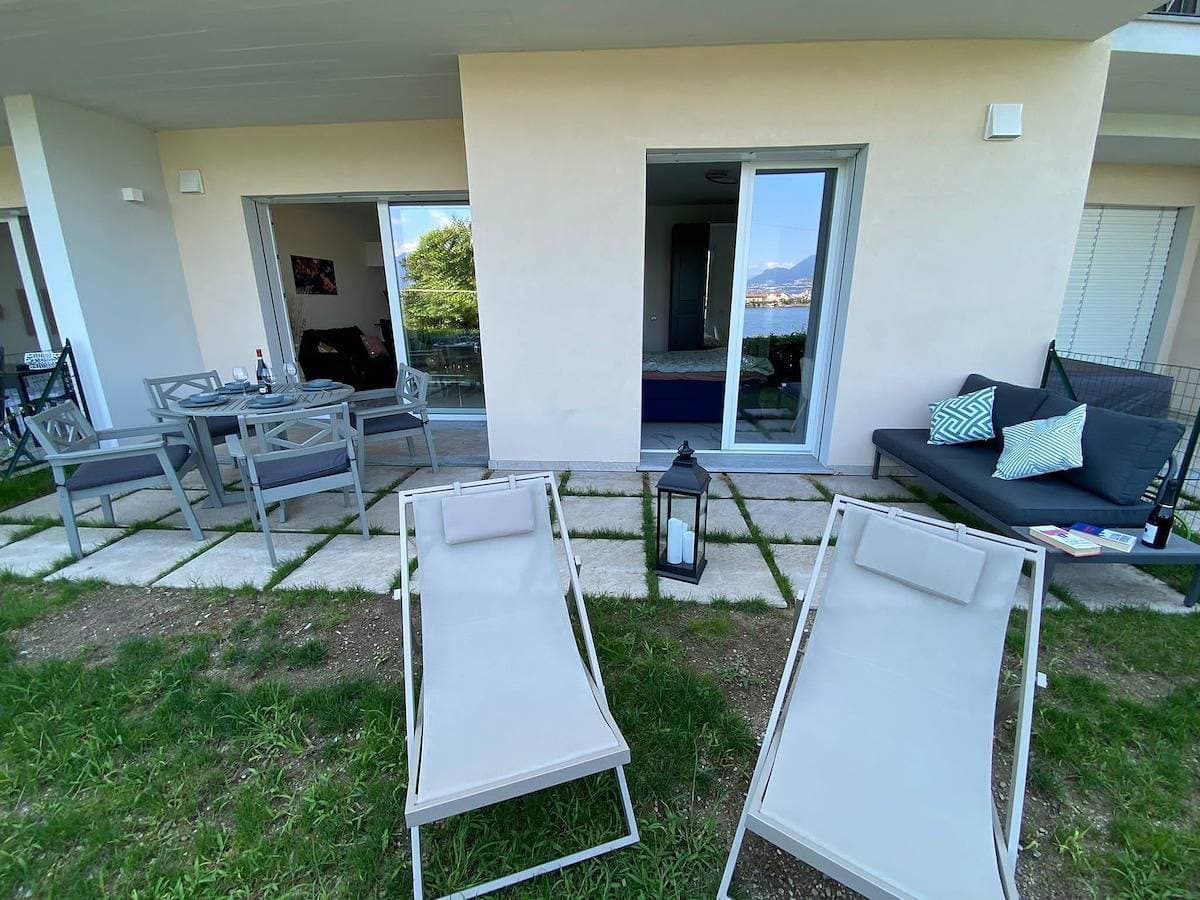 Foto 9 von 29: Amadeus apartment with lake view in Baveno
