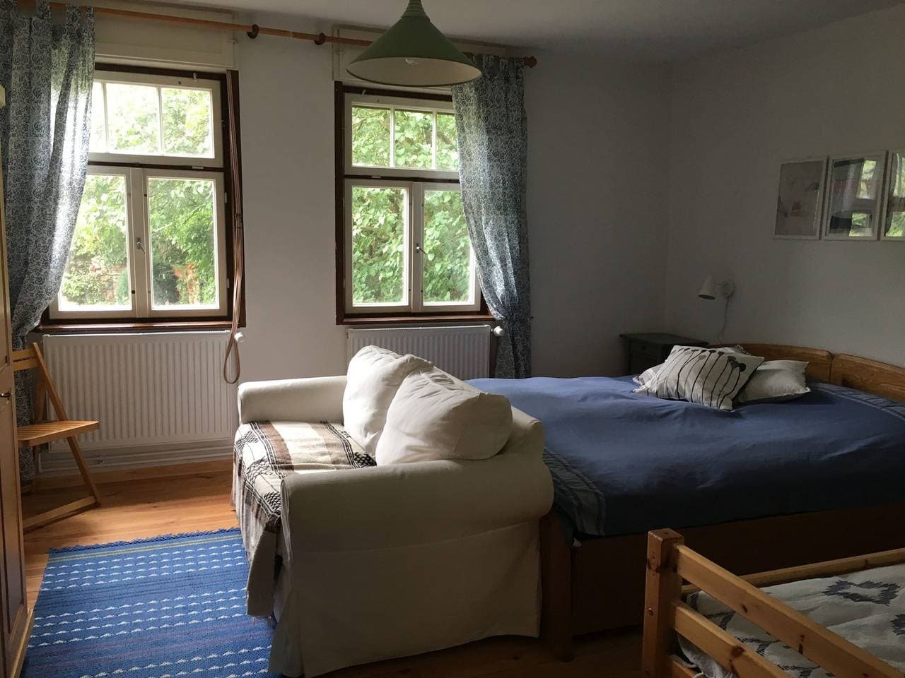 Foto 11 von 13: Alte Schule Nausdorf - Ferienwohnung mit 53 qm, 1 Schlafzimmer, 1 Wohn-/Essbereich, max. für 2 Personen