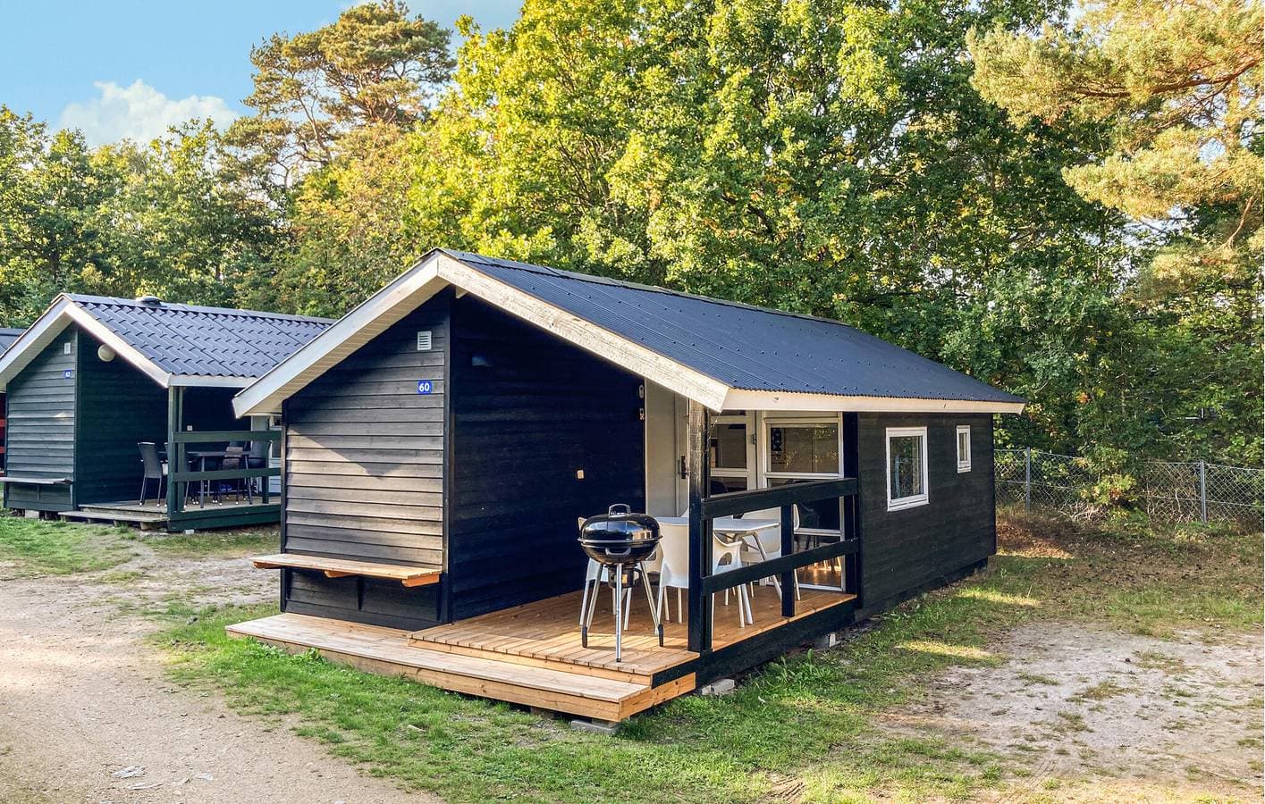 Ferienhaus für 2 Personen mit Terrasse