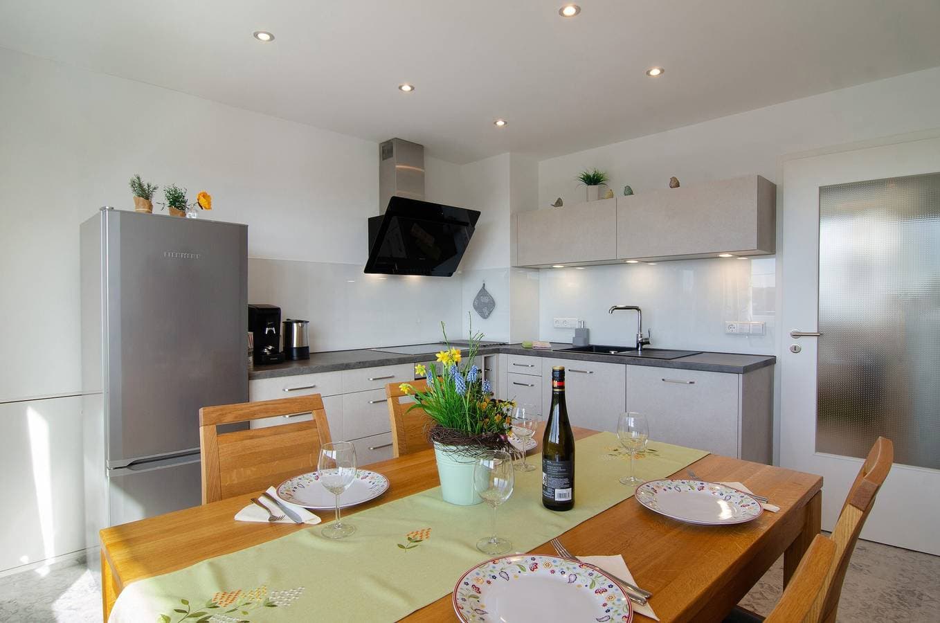 Foto 13 von 35: Ferienwohnung 'Das Kleine Glück' mit Bergblick, privater Terrasse und Wi-Fi
