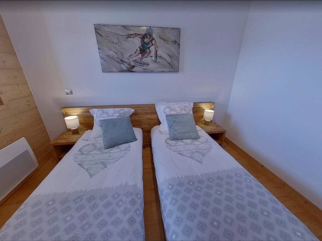 Foto 10 von 19: Gemütliche Wohnung in Les Saisies 2 Schlafzimmer mit Parkplatz