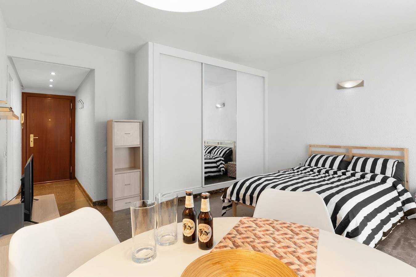 Foto 9 von 21: Studio-Apartment 'Magnífico En La Playa' mit Meerblick, WLAN und Klimaanlage