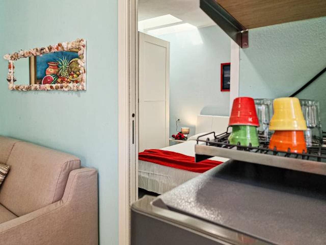 Foto 6 von 37: Ferienwohnung 'Villa Galatea La Conchiglia' mit Meerblick und privater Terrasse