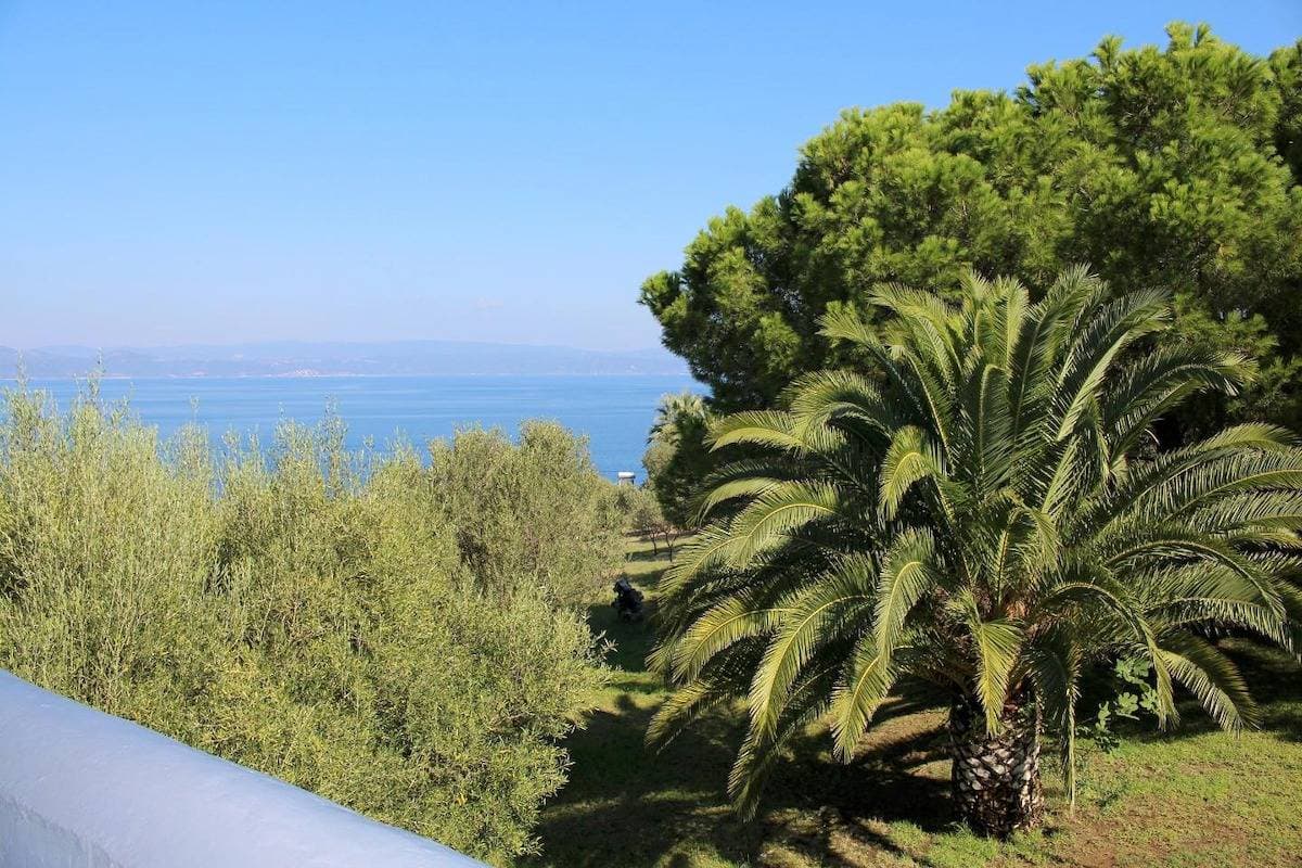 Foto 4 von 35: Apartment mit einmaligem Blick direkt am Meer, Wifi, Ormos Panaghias, Chalkidiki