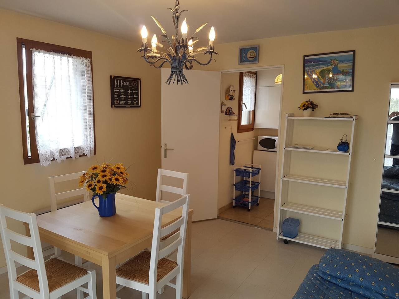 Foto 6 von 13: 2-Zimmer-Wohnung in Strandnähe, großer Balkon, ruhige Lage, Parkplatz - Cabourg