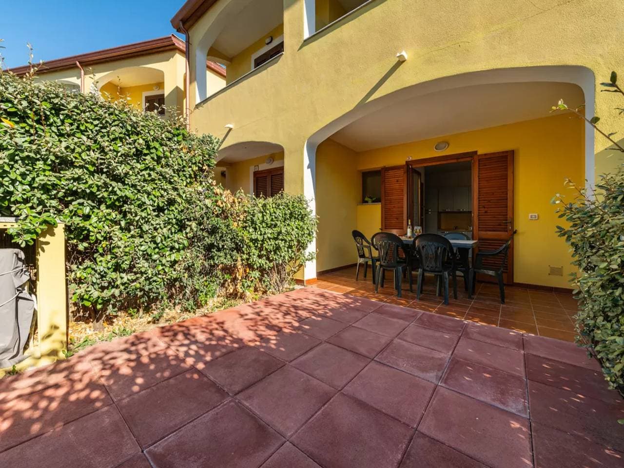 Komfortable Unterkunft mit Terrasse 1