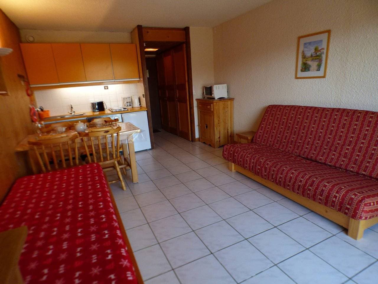 Foto 7 von 13: Gemütliches Studio Les Saisies für 3 Personen