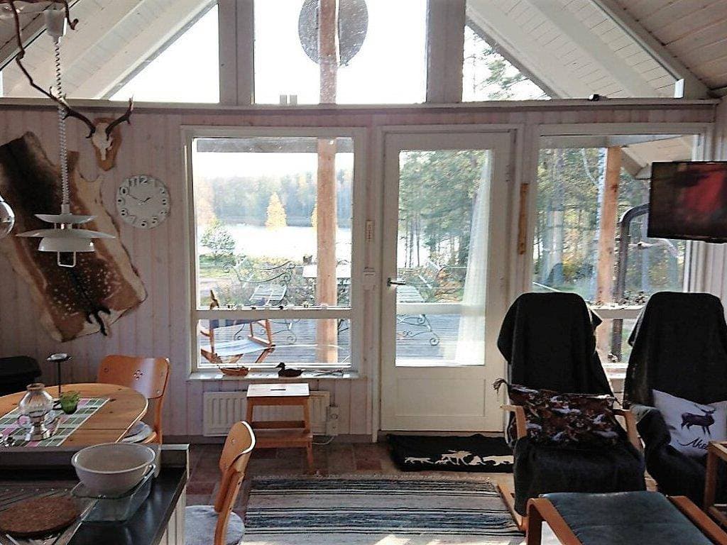 Foto 8 von 16: See Blick,  holzgeheisster Sauna!
