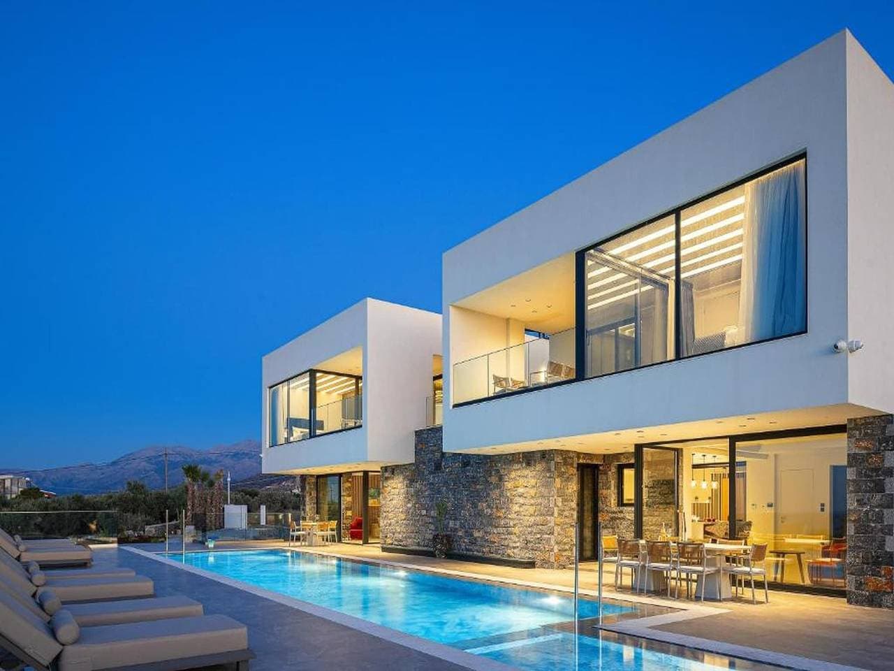 Foto 13 von 74: Villa mit Panoramablick aufs Meer in Chersonissos