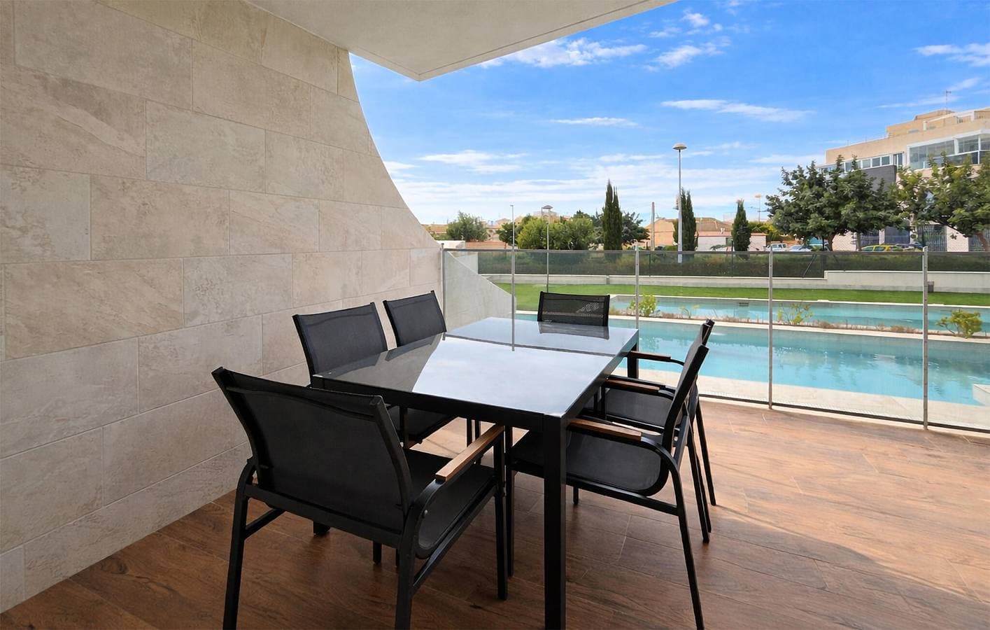 Foto 11 von 25: Gemütliche 2-Zimmer-Wohnung mit Pool und Terrasse in der Nähe von Pilar de la Horadada