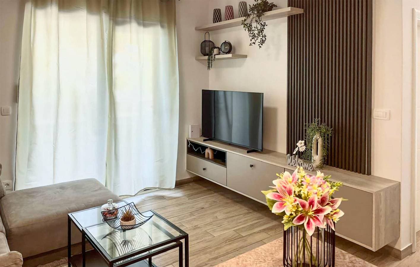 Foto 6 von 26: Gemütliche Wohnung mit Terrasse, WLAN und Parkplatz, 2,5 km vom Strand entfernt