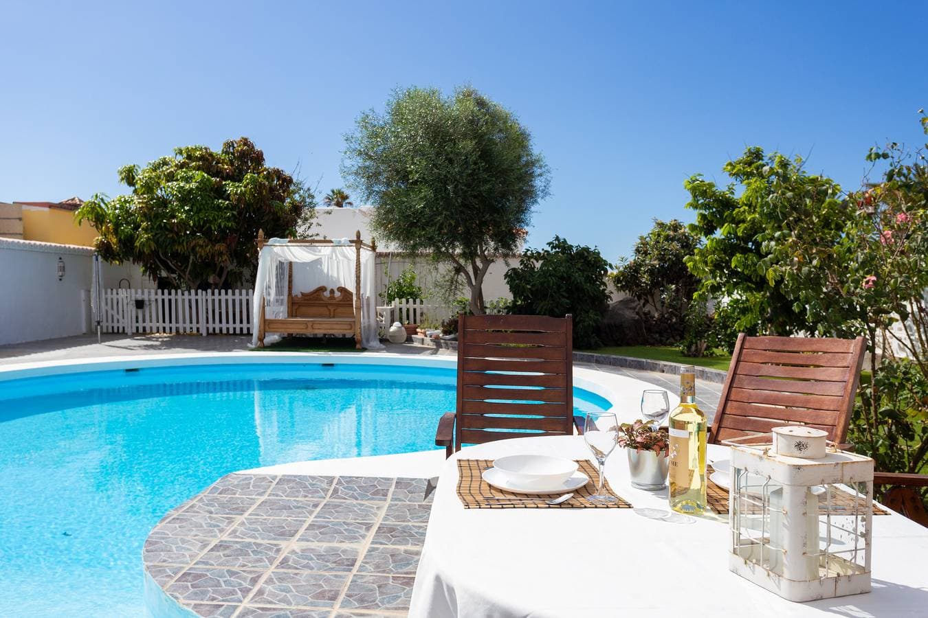 Foto 10 von 36: Bungalow Palm Mar mit Privat-Pool, Garten und gratis W-Lan