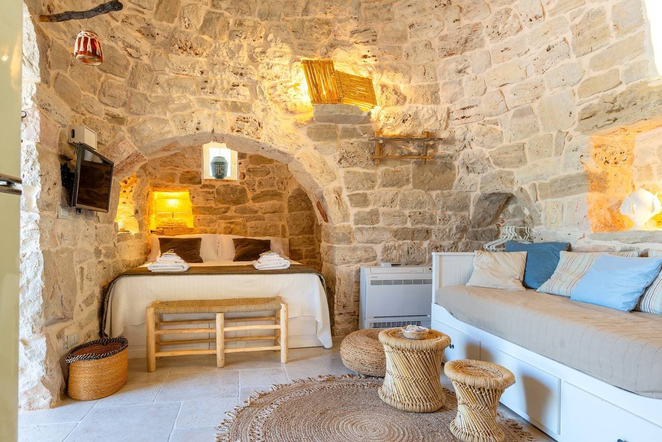 Foto 6 von 31: Ferienhaus 'Il Trullo Di Mariangela' mit privatem Garten, WLAN und Klimaanlage