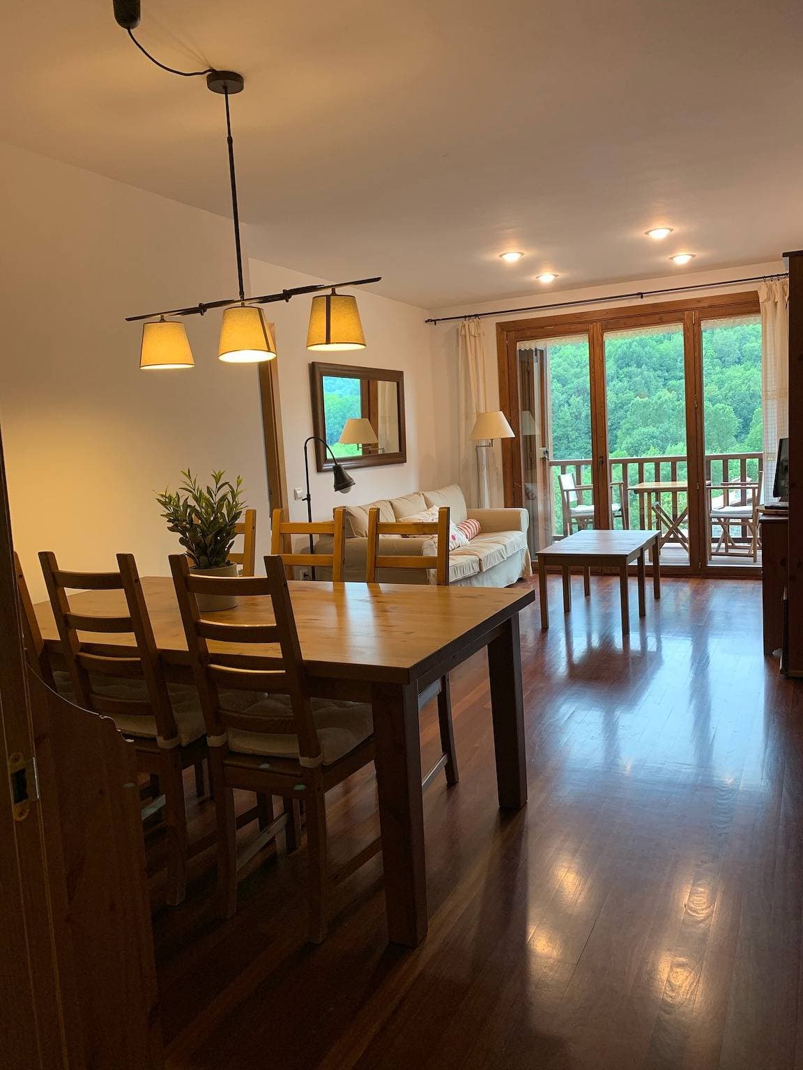Foto 6 von 25: Ferienwohnung "El Mirador de Llanars" mit Zugang zu den Skipisten und Blick auf die Berge