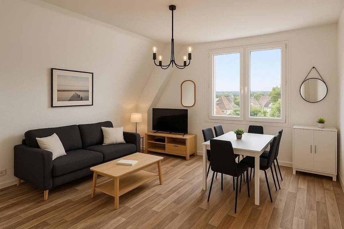 Le Nid, appartement au calme, parking inclus, pour 6 personnes 1