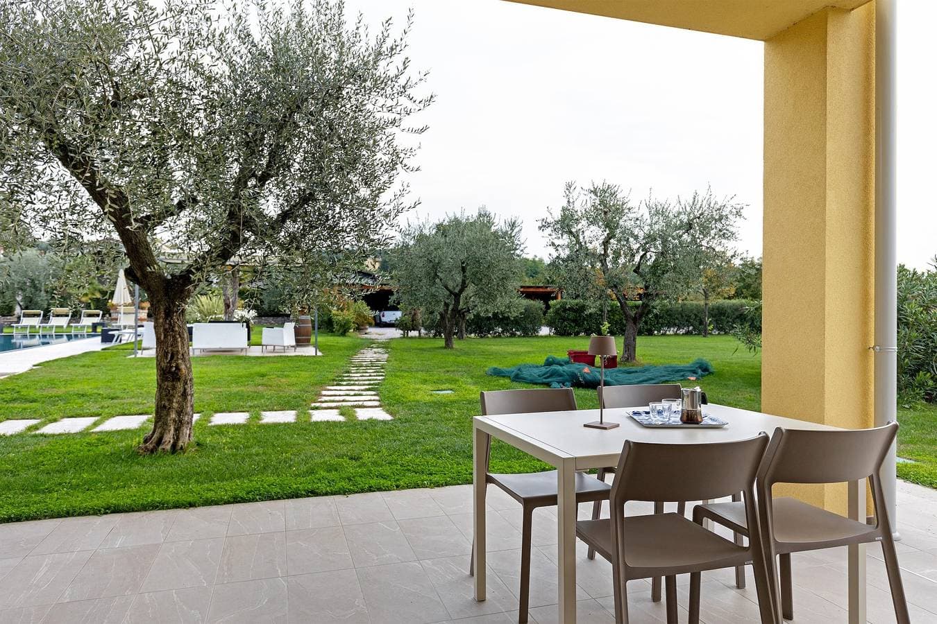 Foto 5 von 34: Ferienwohnung 'Agriturismo Le Campagnole Pink' mit Gemeinschaftspool, WLAN und Klimaanlage