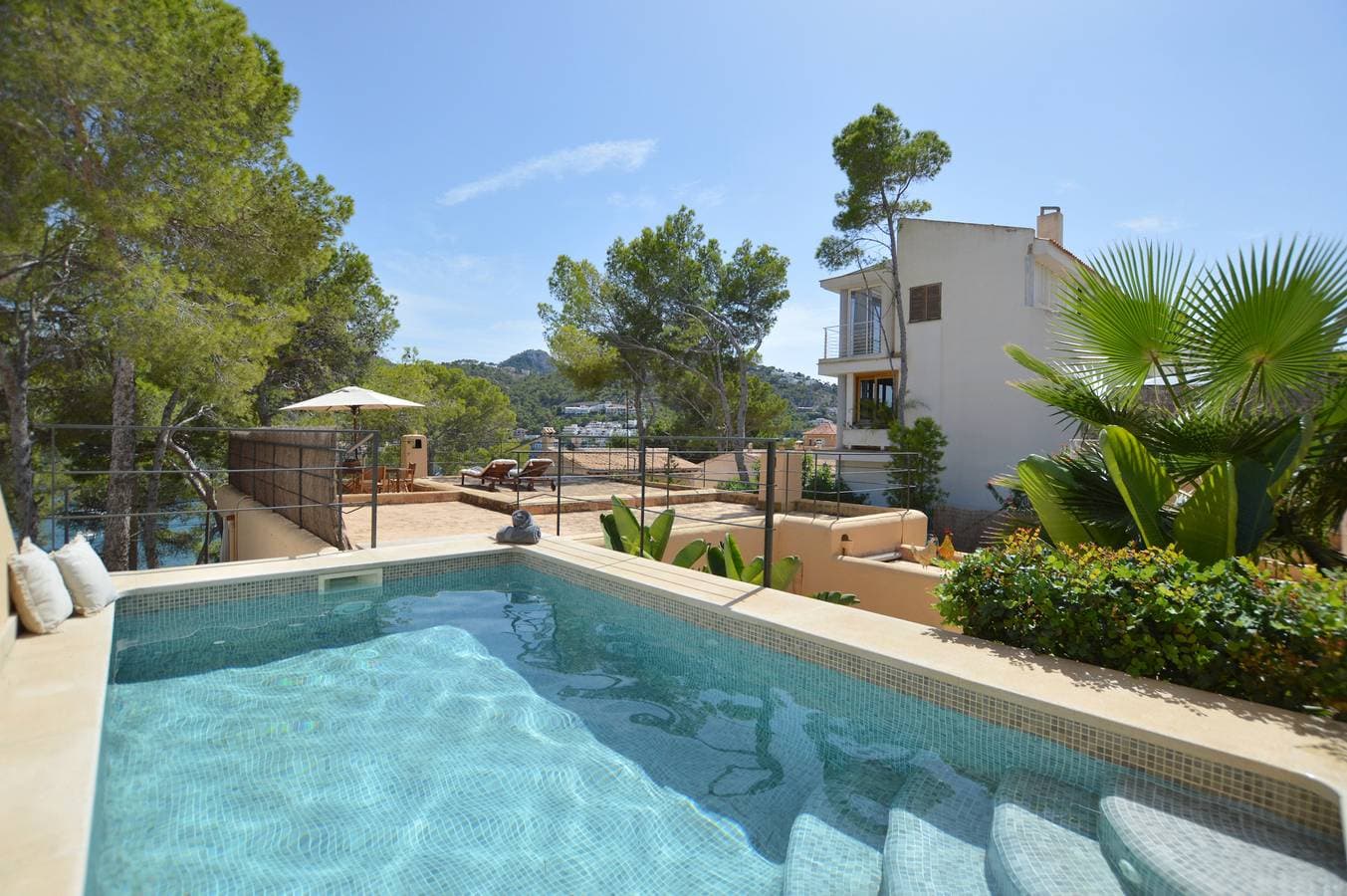 Pool with sea views - Port Andratx 1