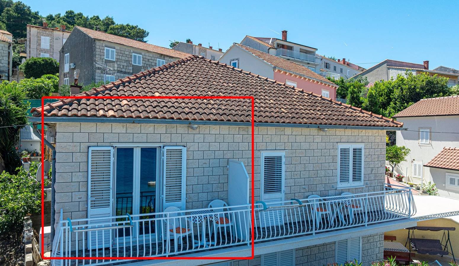 Foto 2 von 29: Ferienwohnung für 2 Personen mit Meerblick