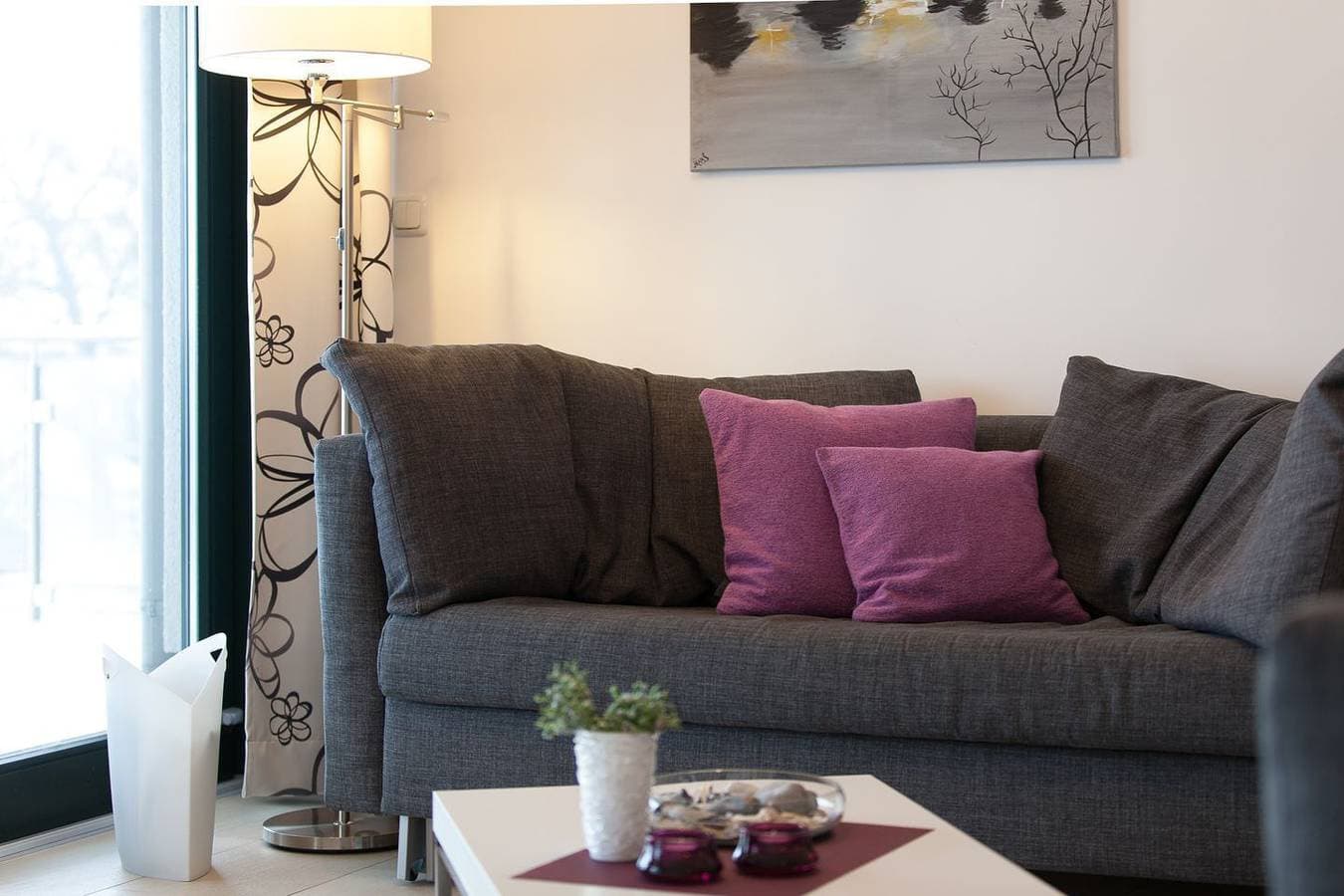 Foto 6 von 13: Villa Friede-Marie App. Ariane mit Balkon und traumhaftem Meerblick