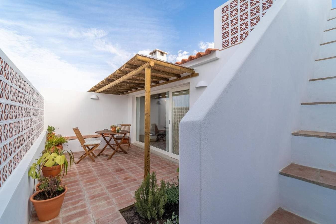 Foto 13 von 27: Casinha do Burro – Casas do Poente: Ruhige Ferienwohnung mit privatem Patio