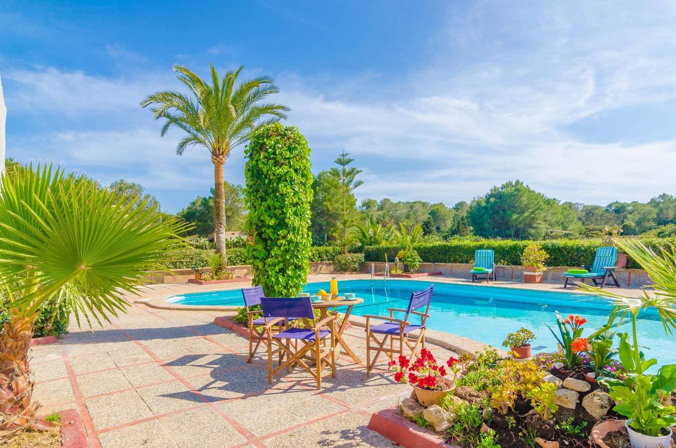Torre Marina - Ferienhaus mit privaten Pool in Sa Ràpita. WiFi gratis 1